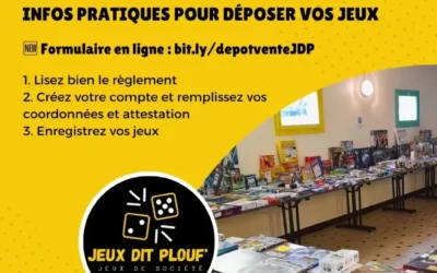 Dépôt : infos pratiques